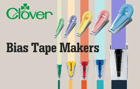Clover Bias Tape Maker - 25mm - Bias Tape Maker - Sewing Supplies