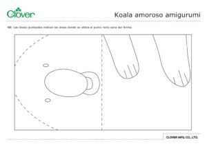 Amigurumi Cuddly Koala_template_esのサムネイル