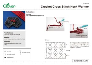 C_29_1_Crochet_Cross_Stitch_Neck_Warmerのサムネイル