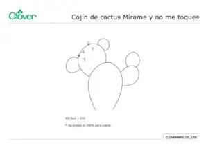 Can’t Touch This Cactus Cushion_template_esのサムネイル