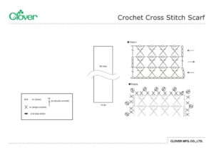 Crochet Cross Stitch Scarf_template_enのサムネイル