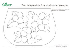 Daisy, Daisy Punch Embroidery Bag_template_frのサムネイル