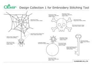 Design Collection 1 for Embroidery Stitching Tool_template_enのサムネイル