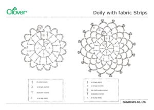Doily with fabric Strips_template_enのサムネイル