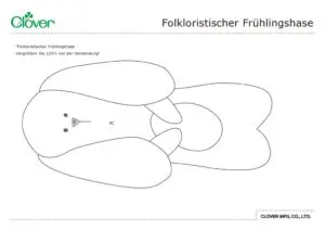 Folksy Spring Bunny_template_deのサムネイル