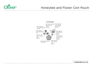 Honeybee and Flower Coin Pouch_template_enのサムネイル