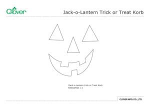 Jack-o-lantern Trick or Treat Basket_template_deのサムネイル