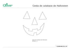 Jack-o-lantern Trick or Treat Basket_template_esのサムネイル