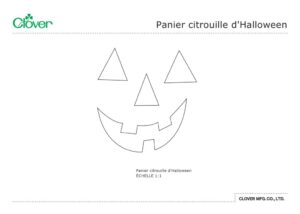 Jack-o-lantern Trick or Treat Basket_template_frのサムネイル