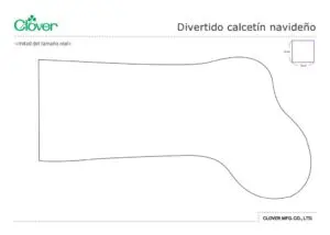 Joyful-Christmas-Stocking_template_esのサムネイル