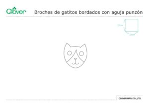 Kitty-Cat-Punch-Embroidery-Brooches_template_esのサムネイル