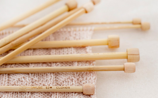 Bamboo Knitting Needles Takumi Single Pointed