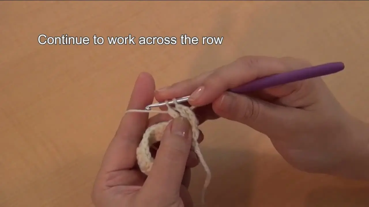 Basic Crochet Stitches — (4) Double crochet (UK: Treble crochet)