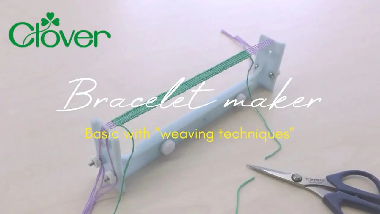 Bracelet Maker: Basic with Weaving Technique