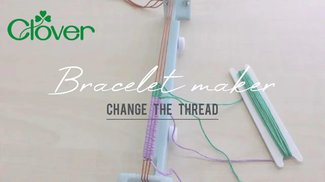 Bracelet Maker: How to change the threads
