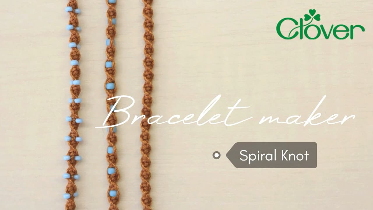 Bracelet Maker technique: Spiral knot