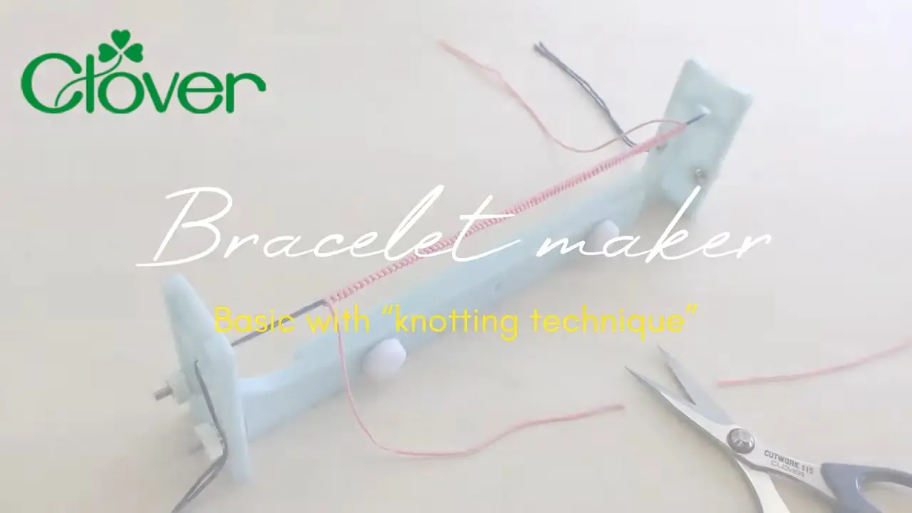 Bracelet maker: Basic with Knotting Technique