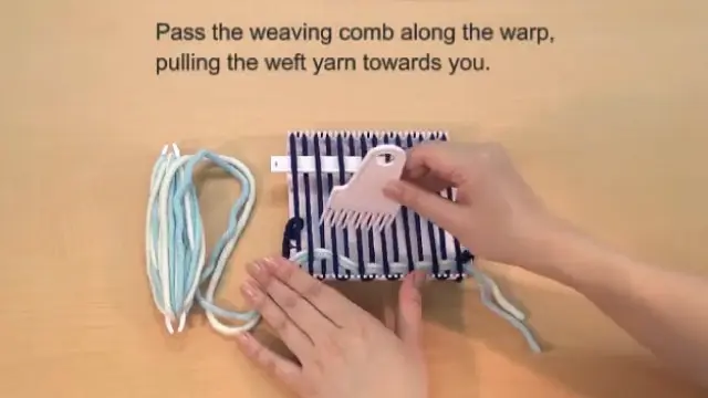 Mini Weaving Loom (Advanced)