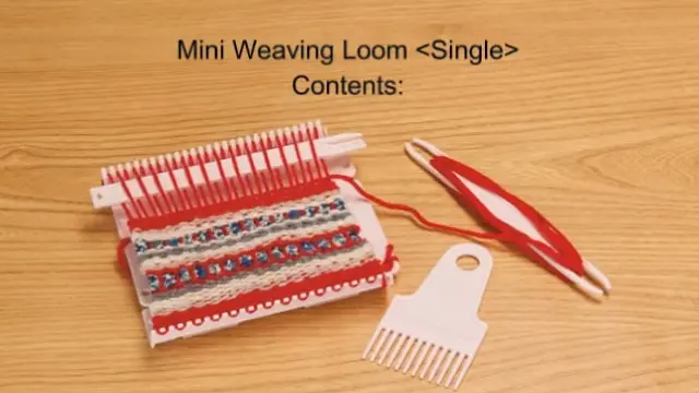Mini Weaving Loom (Basic)