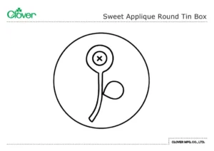 thumbnail of Sweet Applique Round Tin Box